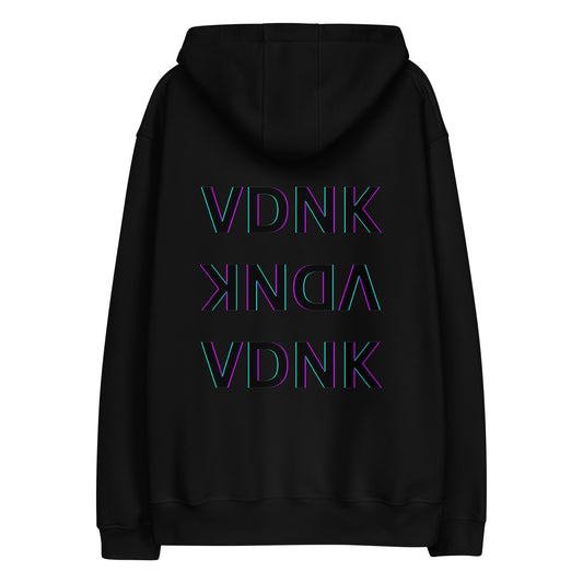 VDNK Premium eco hoodie BLACK/WHITE