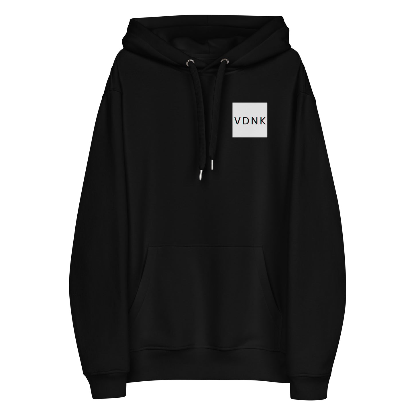 VDNK Premium eco hoodie BLACK/WHITE