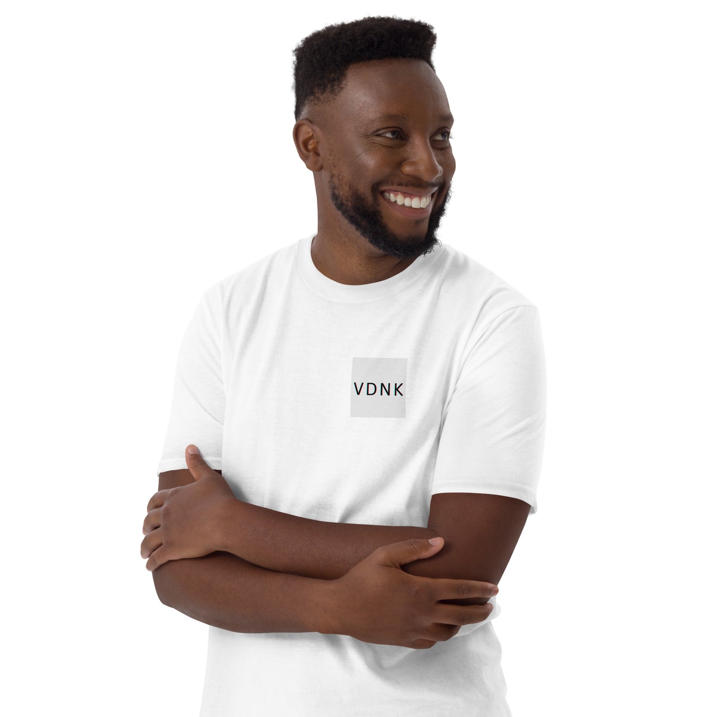 VDNK Short-Sleeve Unisex T-Shirt BLACK/WHITE